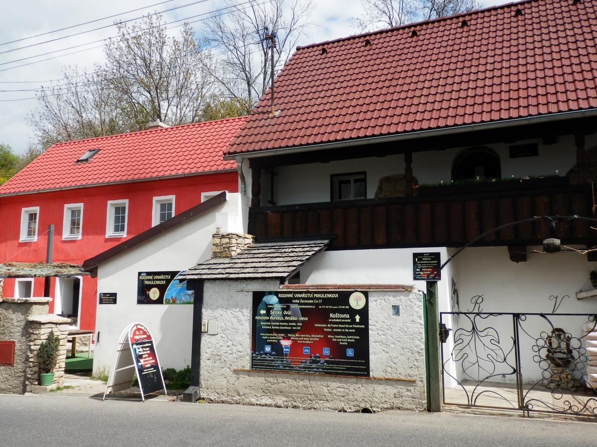 Rodinne Vinarstvi Mikulenkovi Velke Zernoseky Zewnętrze zdjęcie
